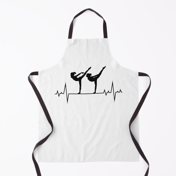 Item preview, Artistic Gymnastics Gymnast Heartbeat Pulse designed and sold by TastefulTees.