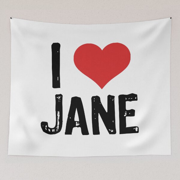 Item preview, I Love Jane designed and sold by The "I Love Everything" Shop.