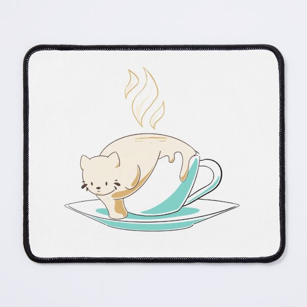 Item preview, latte foam cat designed and sold by mutemutt.
