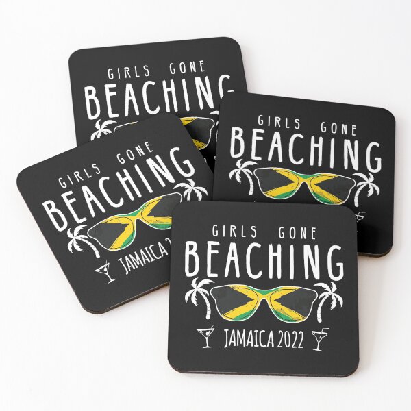 Artikelvorschau, Girls Gone Beaching Bachelorette Girls Trip Jamaika 2022 Druck entworfen und verkauft von jakehughes2015.