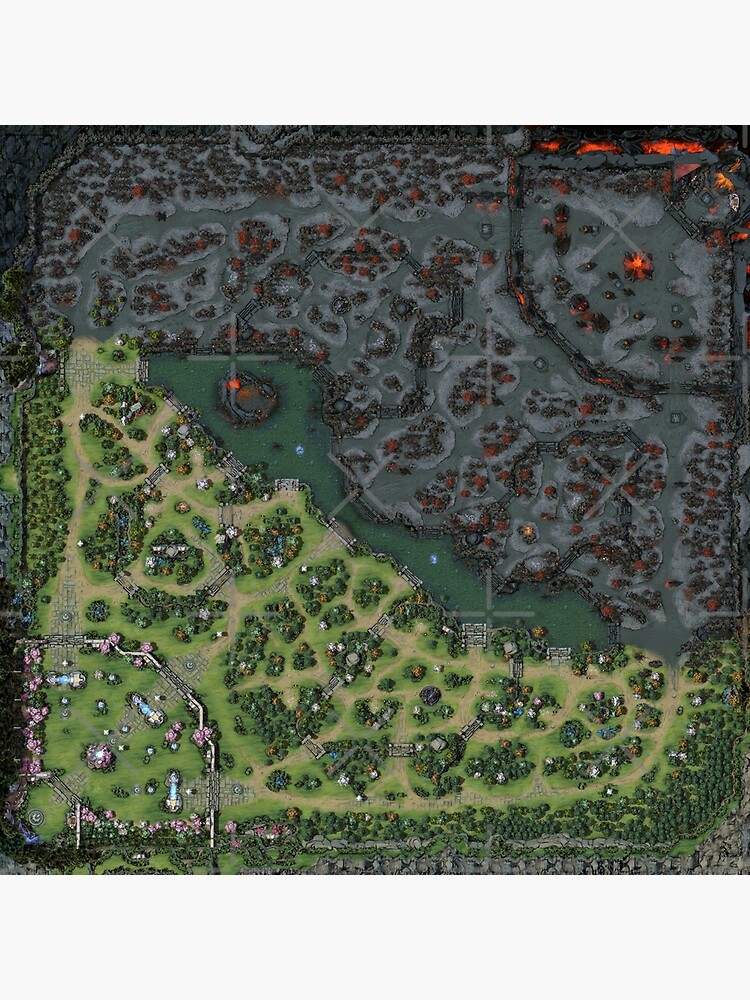 « Dota 2 Reborn 7.28 Carte HD » par butchmonkey
