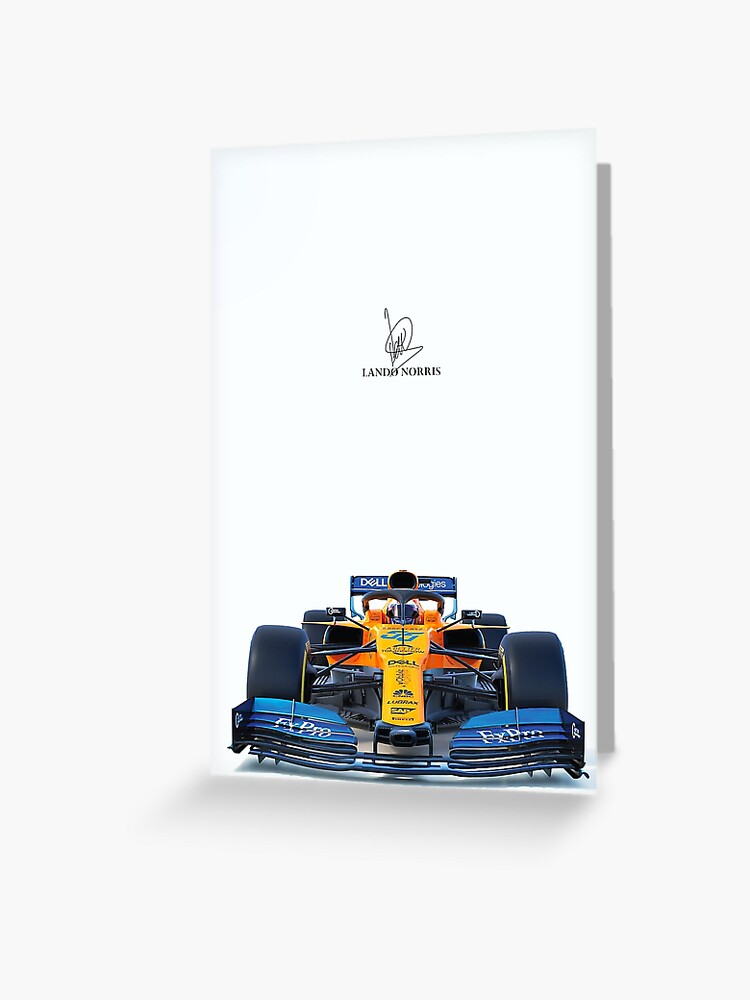 Lando Norris Signature Poster