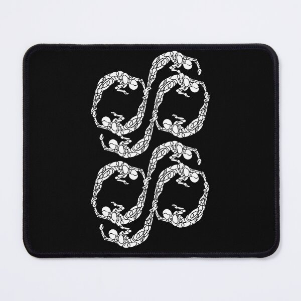 Item preview, Double Eight Pattern in Athletic Bodies, Swim Team designed and sold by danceink.