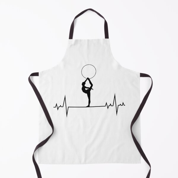 Item preview, Rhythmic gymnastics Hoop Gymnast Heartbeat Pulse designed and sold by TastefulTees.
