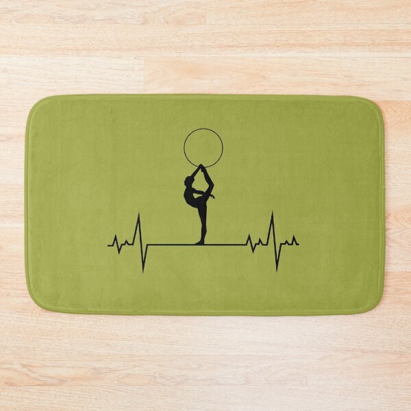 Item preview, Rhythmic gymnastics Hoop Gymnast Heartbeat Pulse designed and sold by TastefulTees.
