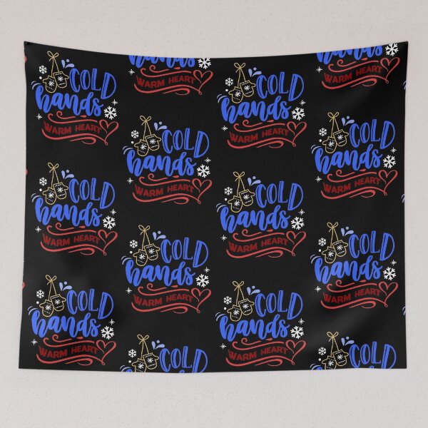 Item preview, Cold Hands Warm Heart Funny Winter Christmas Holiday designed and sold by CharJens.