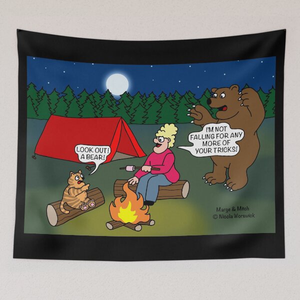 Item preview, LOOK OUT A BEAR! designed and sold by Scat the cat.