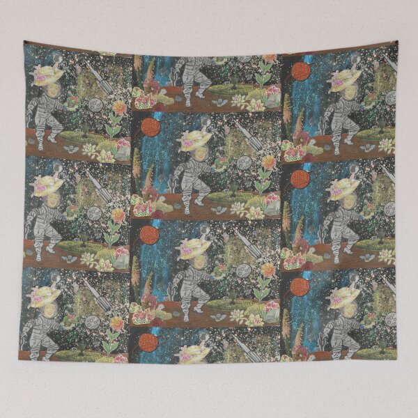 Item preview, Gardening On Mars Collage designed and sold by CreativeInkling.
