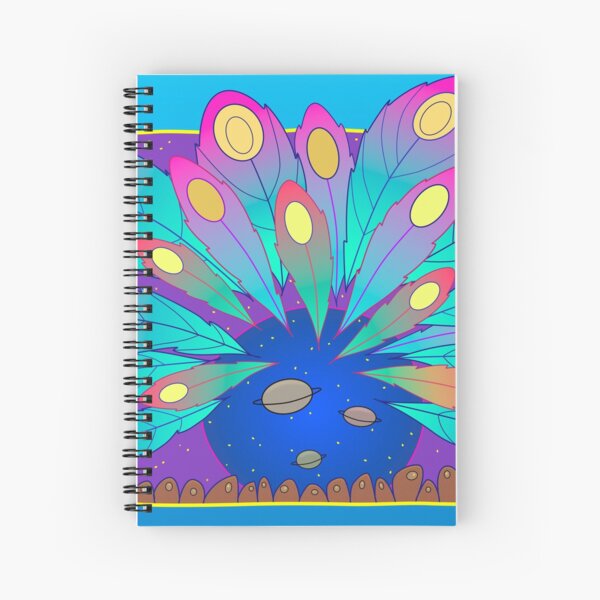 Feathers Spiral Notebook