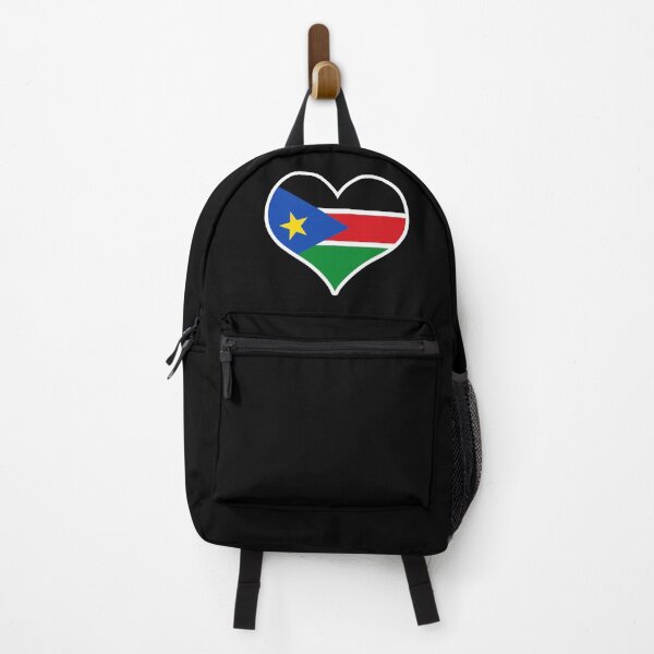 Item preview, South Sudan Flag Heart designed and sold by PKHalford.