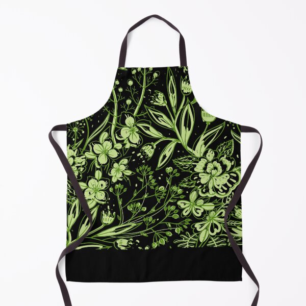 Item preview, Green Floral Plant Pattern Design designed and sold by EarthArtDesigns.