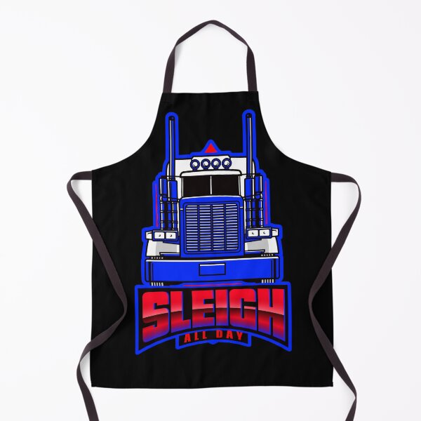Item preview, Sleigh All Day Christmas Big Truck Trucker designed and sold by CarantinedChaos.