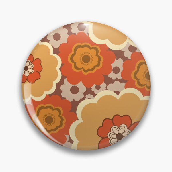 Item preview, Autumnal Retro Floral Hippie  designed and sold by MaevesArtShop.