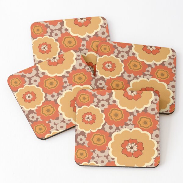 Item preview, Autumnal Retro Floral Hippie  designed and sold by MaevesArtShop.