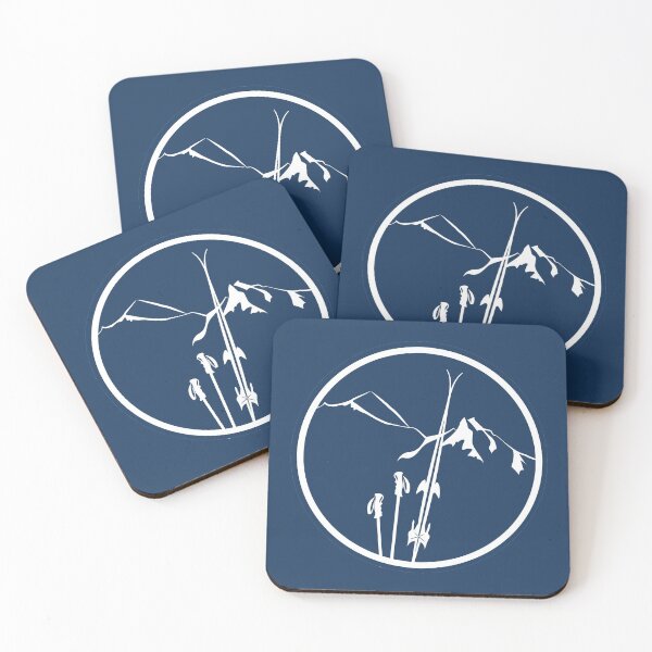 Item preview, ski and snowy mountains leewarddesign designed and sold by leewarddesign.