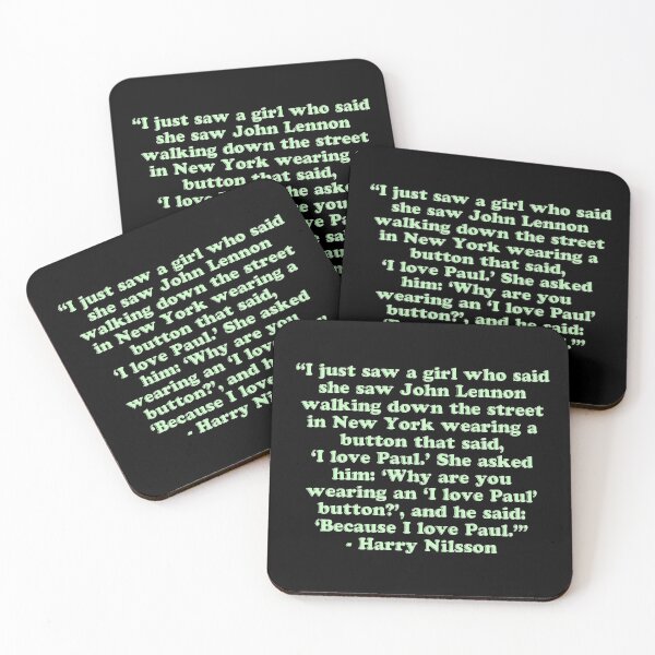 Item preview, Nilsson Quote: I Love Paul designed and sold by Cuttintees.