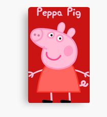 Peppa Canvas Print