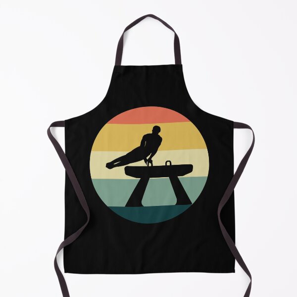 Item preview, Artistic Gymnastics Pommel Horse Gymnast Vintage Retro designed and sold by TastefulTees.