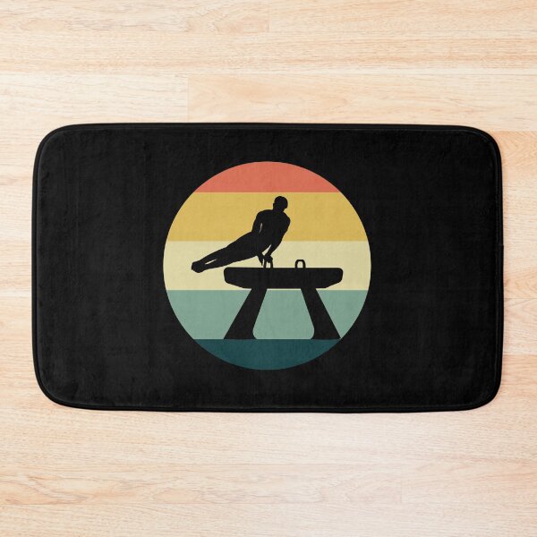 Item preview, Artistic Gymnastics Pommel Horse Gymnast Vintage Retro designed and sold by TastefulTees.