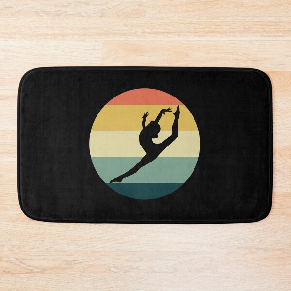 Item preview, Artistic Gymnastics Floor Gymnast Vintage Retro designed and sold by TastefulTees.