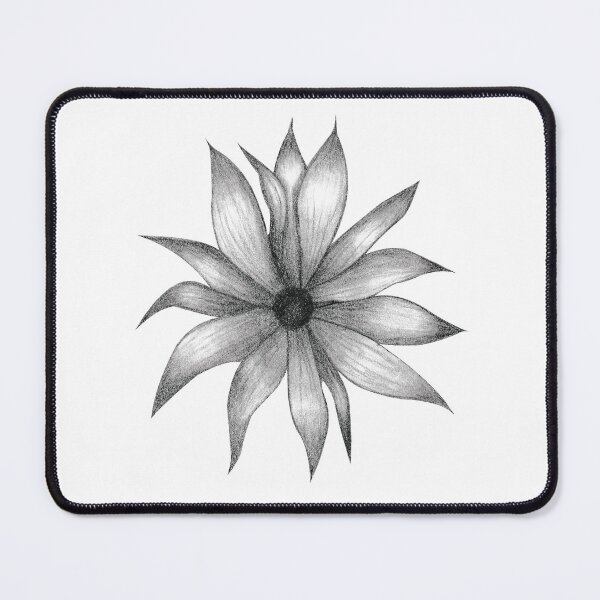 Item preview, Graphite Flower Sketch designed and sold by Arianna Khalil.