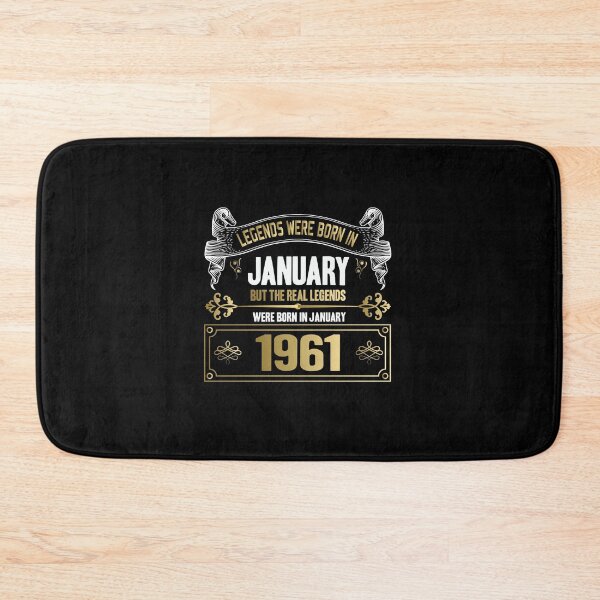 Item preview, Legends were Born in January 1961 - 61th Birthday designed and sold by Ibu83.
