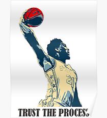 Póster embiid confía en el proceso