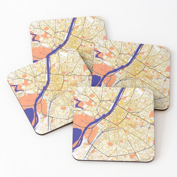 Item preview, Angers City Map - Minimalist Poster designed and sold by PostersProf1.