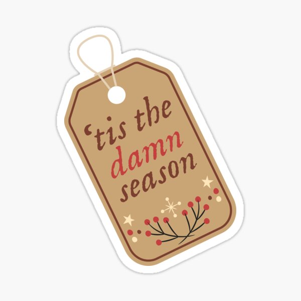 Aperçu de l'œuvre c'est la fichue étiquette cadeau de la saison créée et vendue par larsonkg.