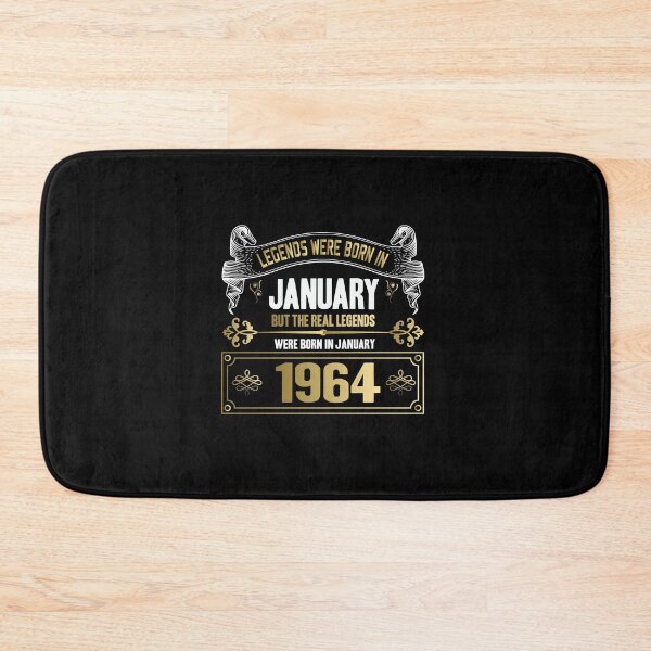 Item preview, Legends were Born in January 1964 - 58th Birthday designed and sold by Ibu83.