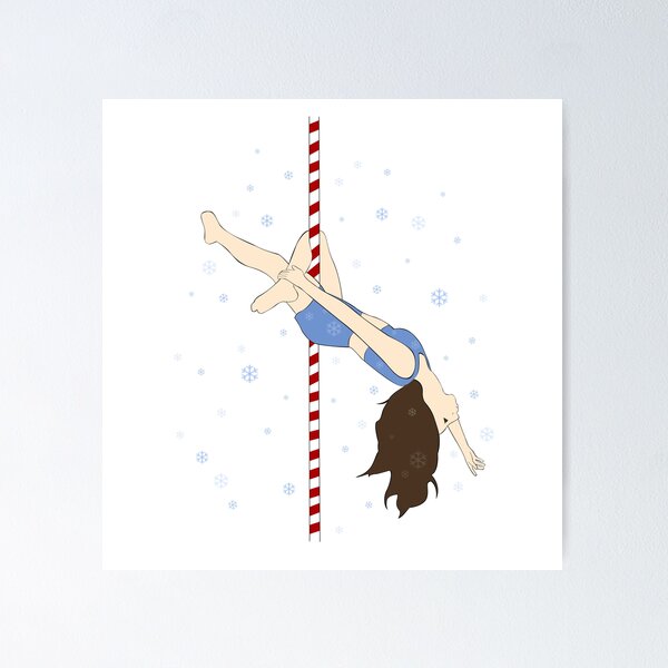 Item preview, Christmas polecancer in snow designed and sold by LittlePolina.