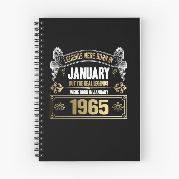 Item preview, Legends were Born in January 1965 - 57th Birthday designed and sold by Ibu83.
