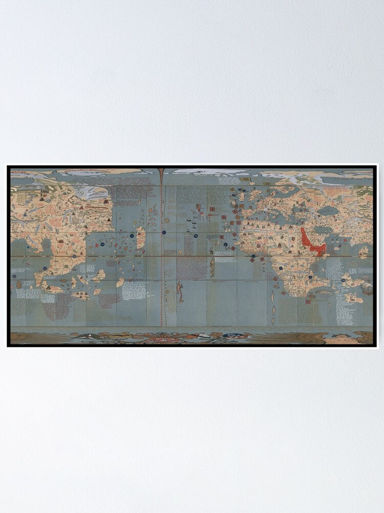 Mappemonde Vintage - world-maps