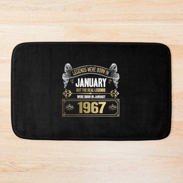 Item preview, Legends were Born in January 1967 - 55th Birthday designed and sold by Ibu83.
