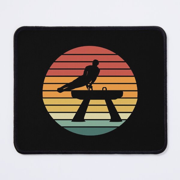 Item preview, Artistic Gymnastics Pommel Horse Gymnast Vintage Retro designed and sold by TastefulTees.