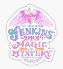 The Great Wizard Jenkins' Shop of Magic and Mystery Sticker