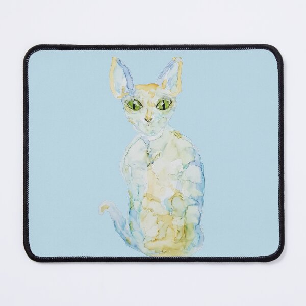 Item preview, Kitty with the Green Eyes designed and sold by DaisyMaeInkArt.
