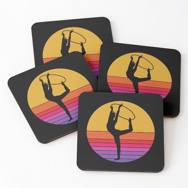 Item preview, Artistic Gymnastics Hoop Gymnast Vintage Retro designed and sold by TastefulTees.