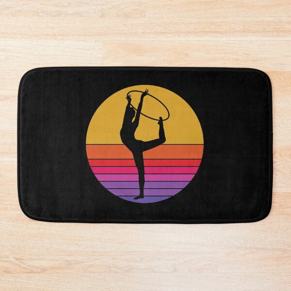 Item preview, Artistic Gymnastics Hoop Gymnast Vintage Retro designed and sold by TastefulTees.