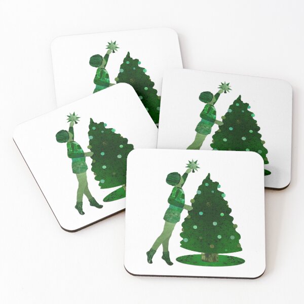 Item preview, Green Christmas tree decorating designed and sold by Nia Alexander.