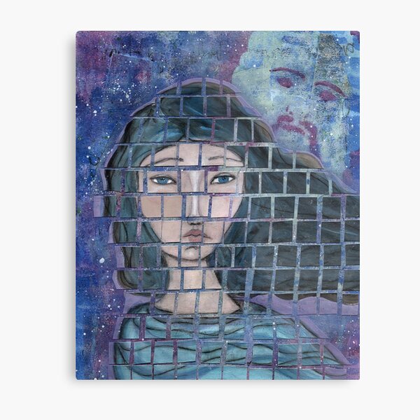 Metis, goddess portrait Metal Print