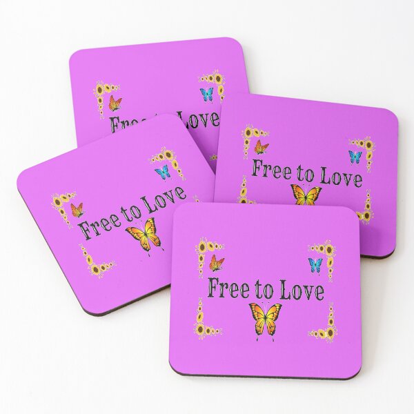Item preview, Free to Love Freedom Fly Free Butterfly designed and sold by rhodabear.