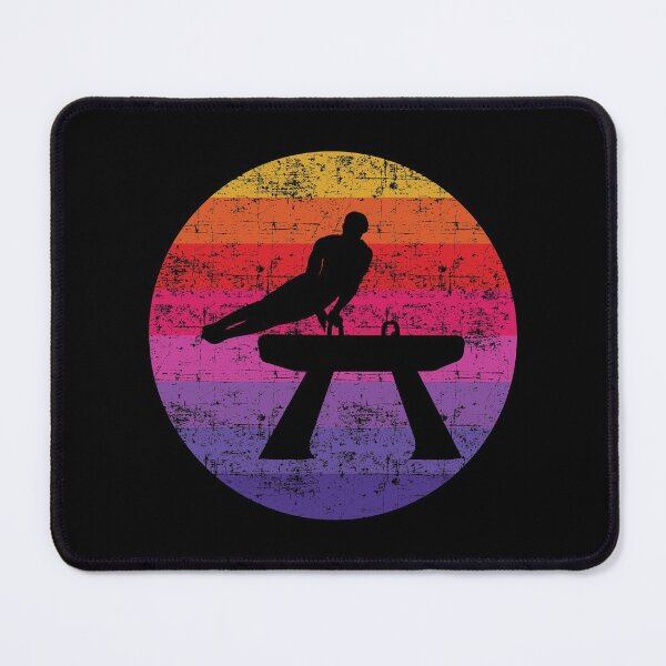 Item preview, Artistic Gymnastics Pommel Horse Gymnast Vintage Retro designed and sold by TastefulTees.