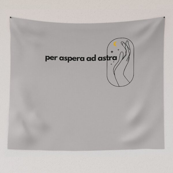 Item preview, Dark Academia Aesthetic Per Aspera Ad Astra designed and sold by LunaRisa.