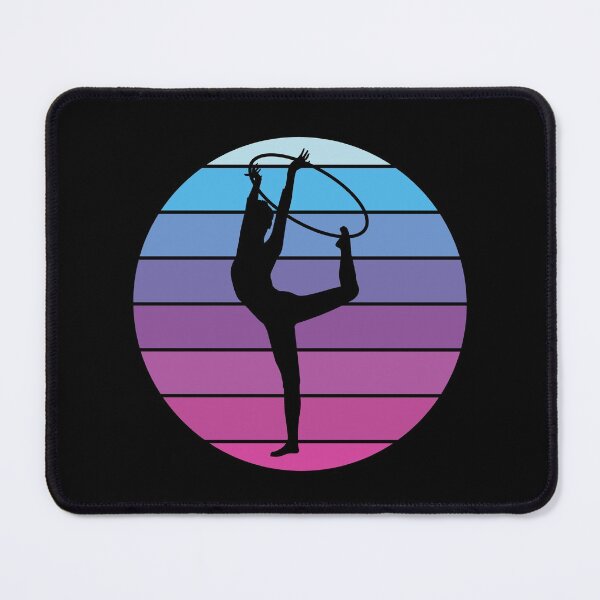 Item preview, Artistic Gymnastics Hoop Gymnast Vintage Retro designed and sold by TastefulTees.