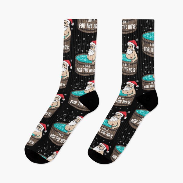 Item preview, "I do it for the ho's" - Santa  designed and sold by Primotees.
