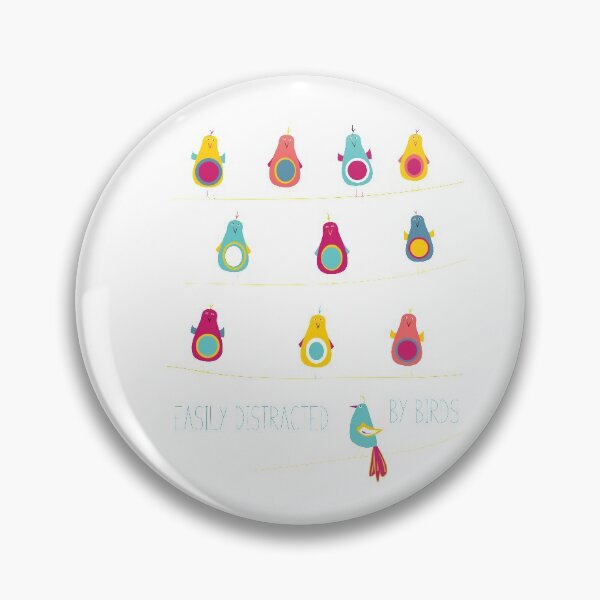 Item preview, Funny Birding Design Easily Distracted by Birds designed and sold by whyitsme.