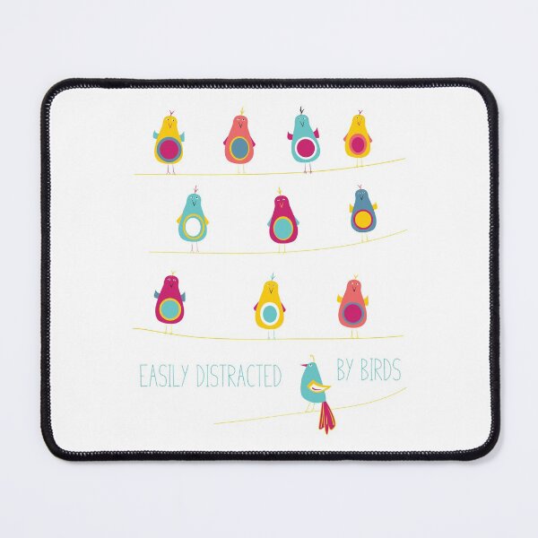 Item preview, Funny Birding Design Easily Distracted by Birds designed and sold by whyitsme.