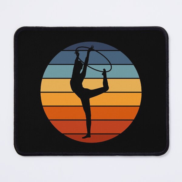 Item preview, Artistic Gymnastics Hoop Gymnast Vintage Retro designed and sold by TastefulTees.