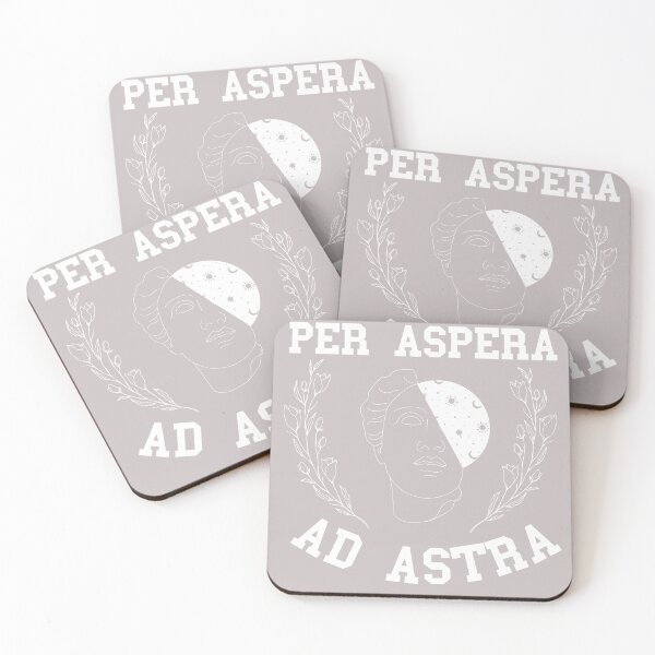 Artikelvorschau, Dark Academia Aesthetic Per Aspera Ad Astra entworfen und verkauft von LunaRisa.